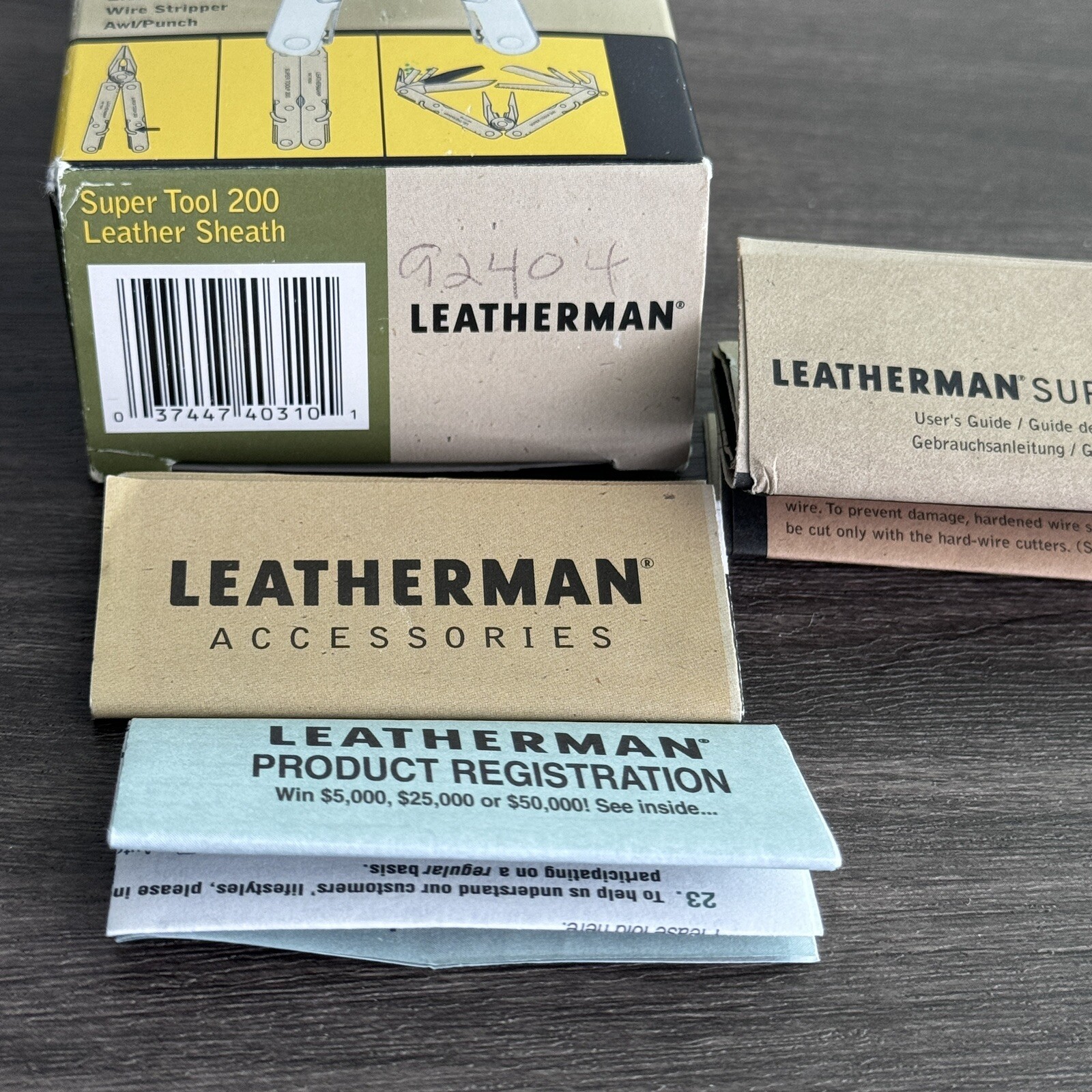 Leatherman Super Tool 200 Multitool Leatherman 2nd generation Super Tool