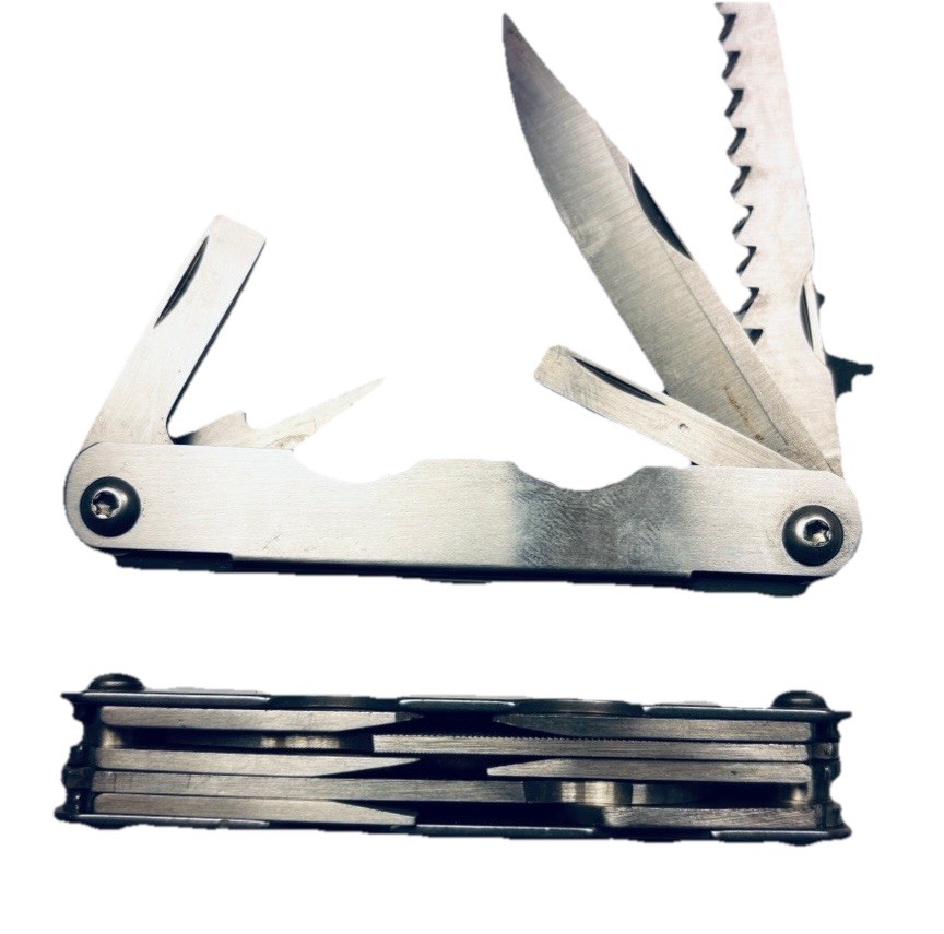Bear Multitool Liner Lock With Belt Clip Small Custom Multitool