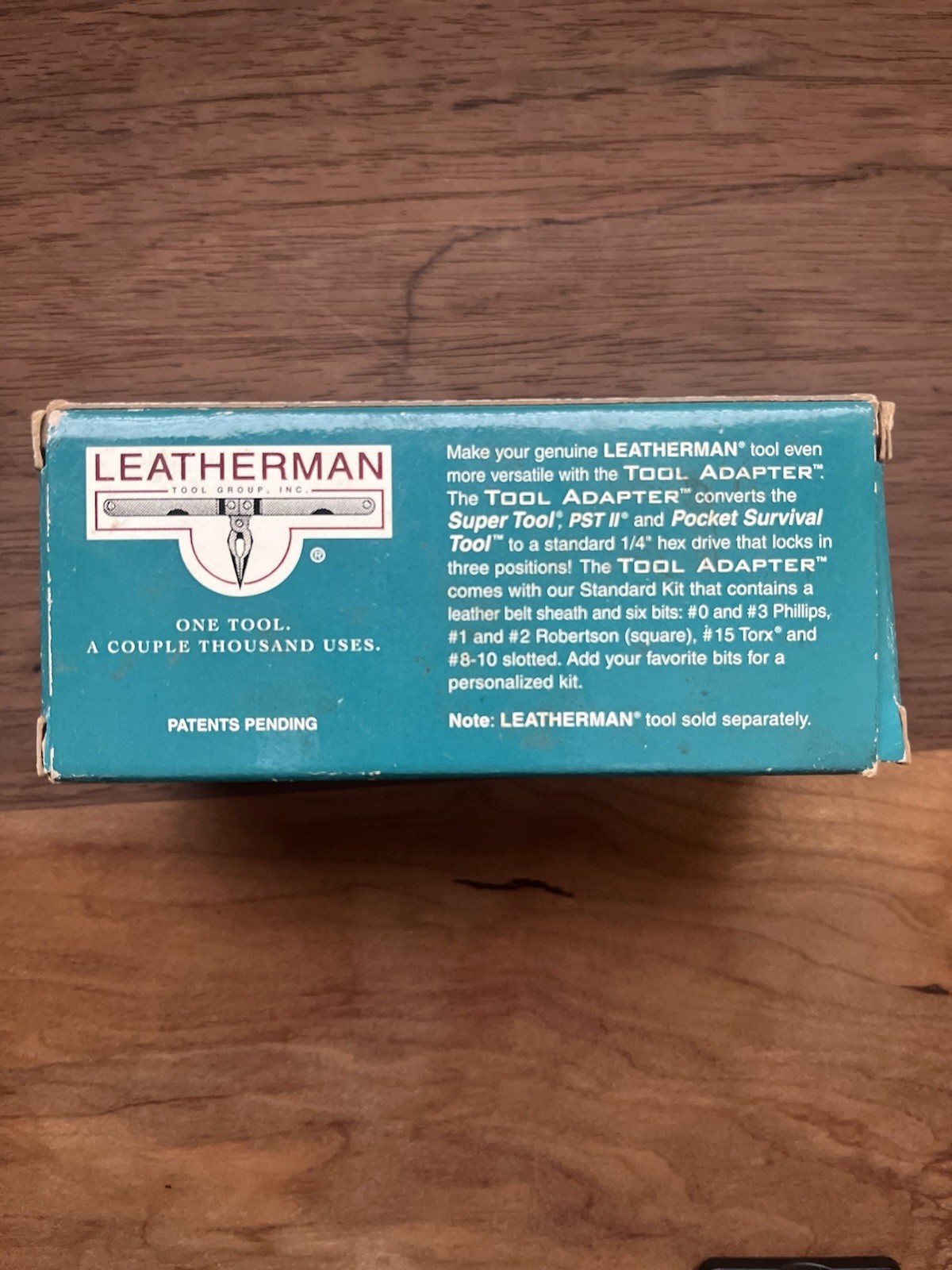 LEATHERMAN TOOL ADAPTER With Leather Sheath, 6 Bits – USA –
