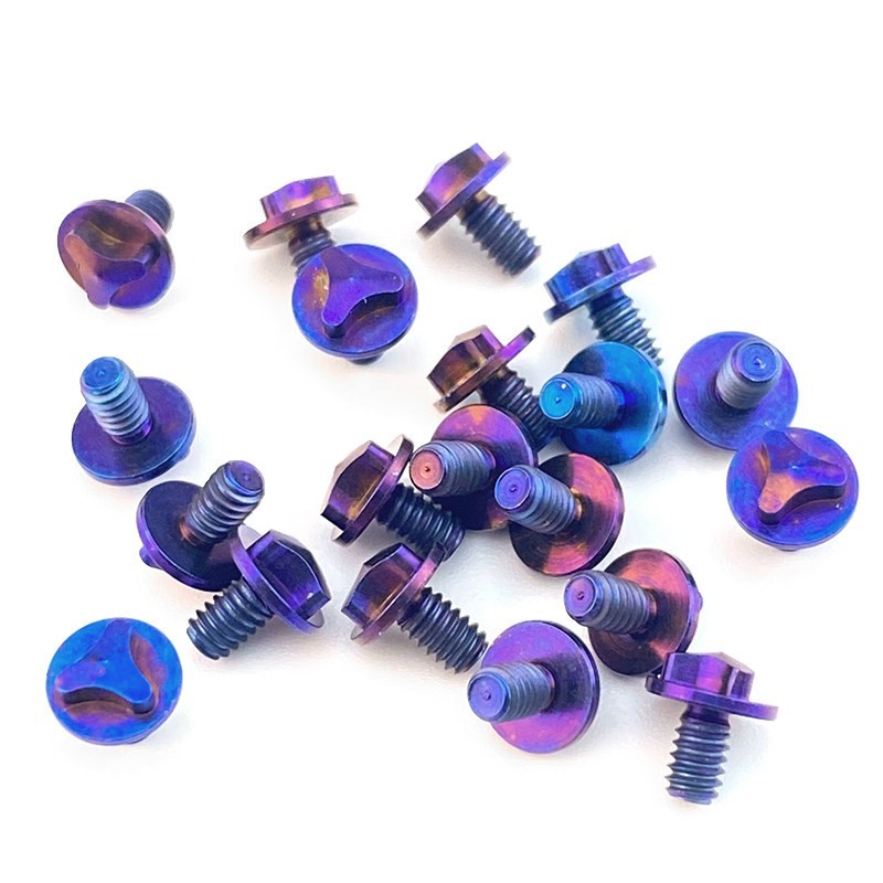 6PCS Titanium Handle Screws for UT Scarab Style DIY Handle Repair Parts