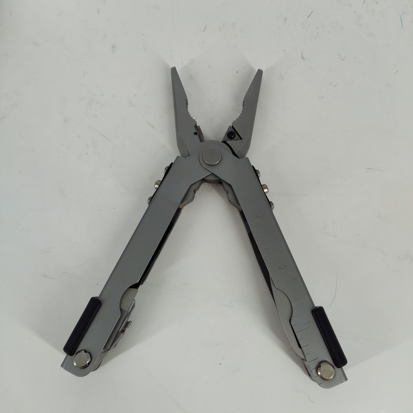 Gerber MP600 Multiplier Tactical Multi-Tool Knife Black Oxide Carbide Cutters