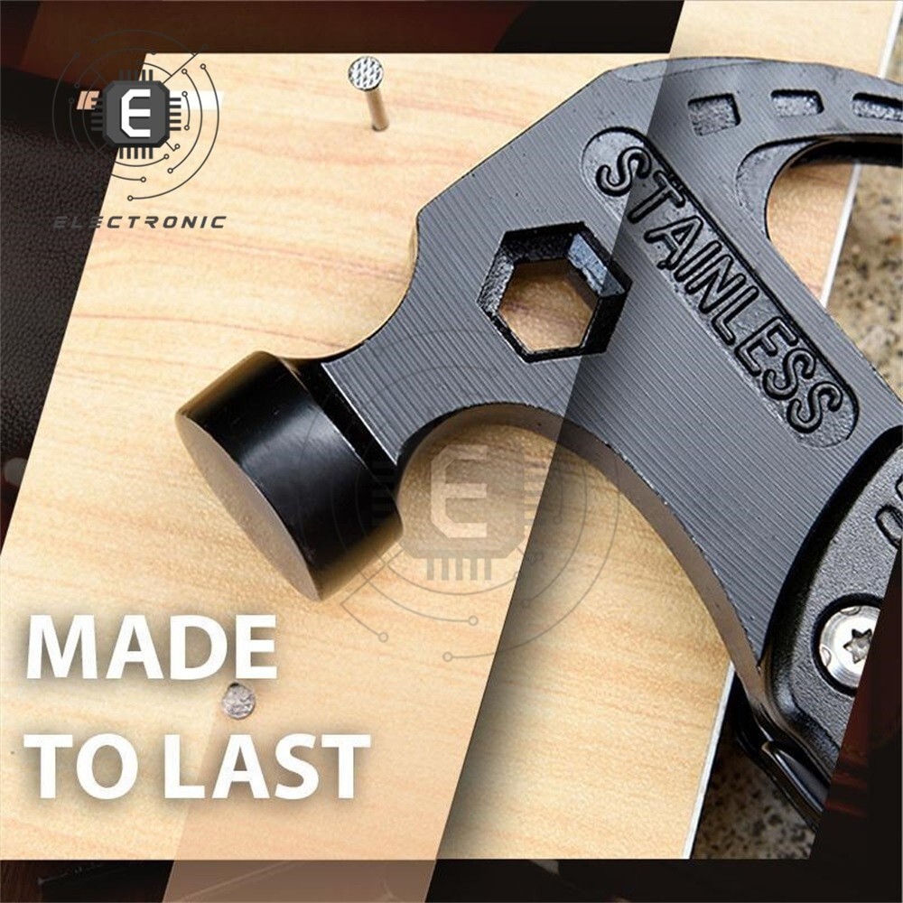 Stainless Steel Pliers Multitool Combination Outdoor Mini Multifunctional Hammer