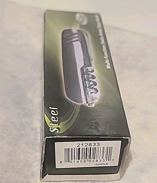 Vintage (2006) RITE EDGE StnlssSteel Multi Tool Swiss Army Knife Never Opened