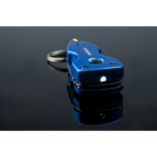 Munkees Multi-Tool Knife Bottle Opener Flathead/Phillips Screwdrivers LED Light
