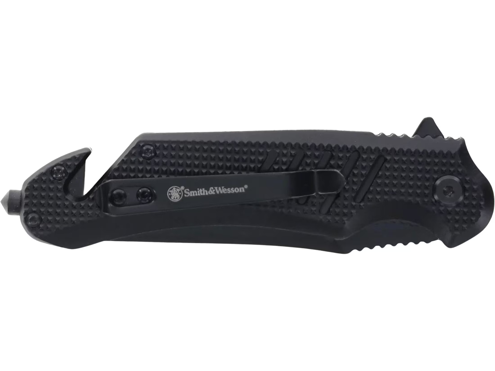 Smith & Wesson Extreme Ops 1227058 Pocket Knife 3.5″ Clip Point 7Cr13 Black