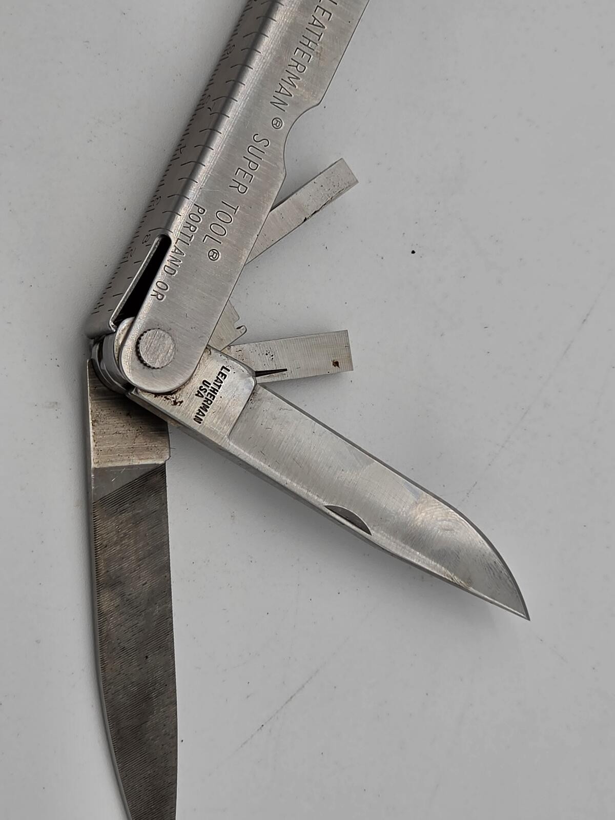 Vintage Leatherman Super Tool PAT PEND USA Multi Tool Portland OR