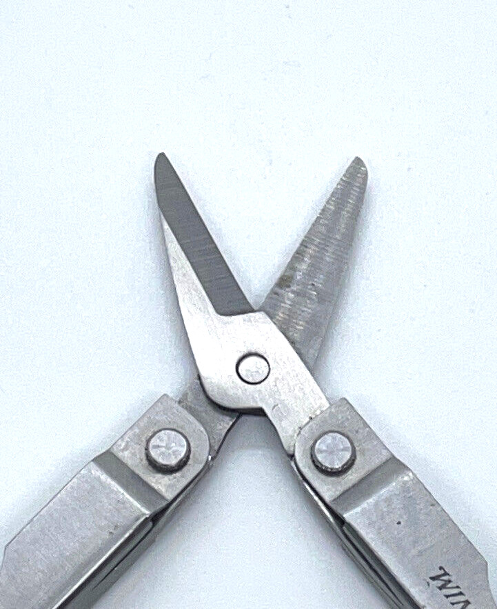 Winchester Mini Multi-Tool Silver Scissors Knife Keychain Carry EDC