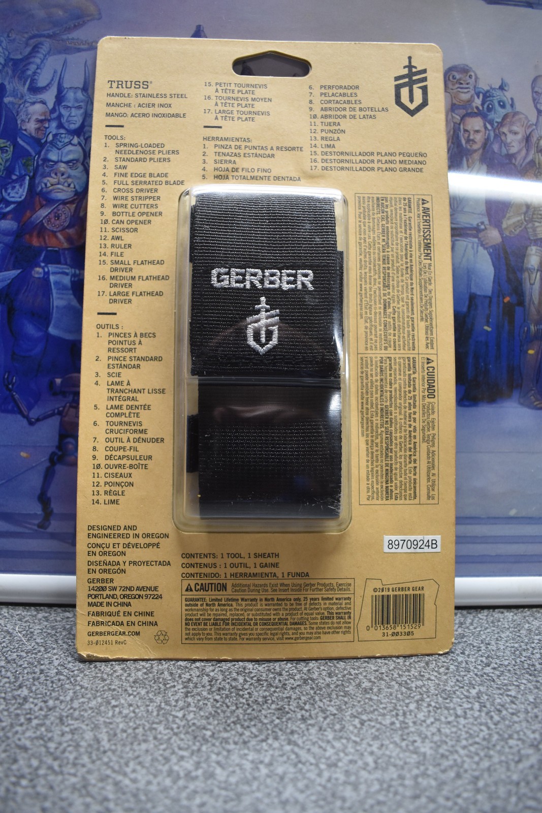 Gerber Truss Stainless Steel Multi 17 Tool – New Factory Sealed