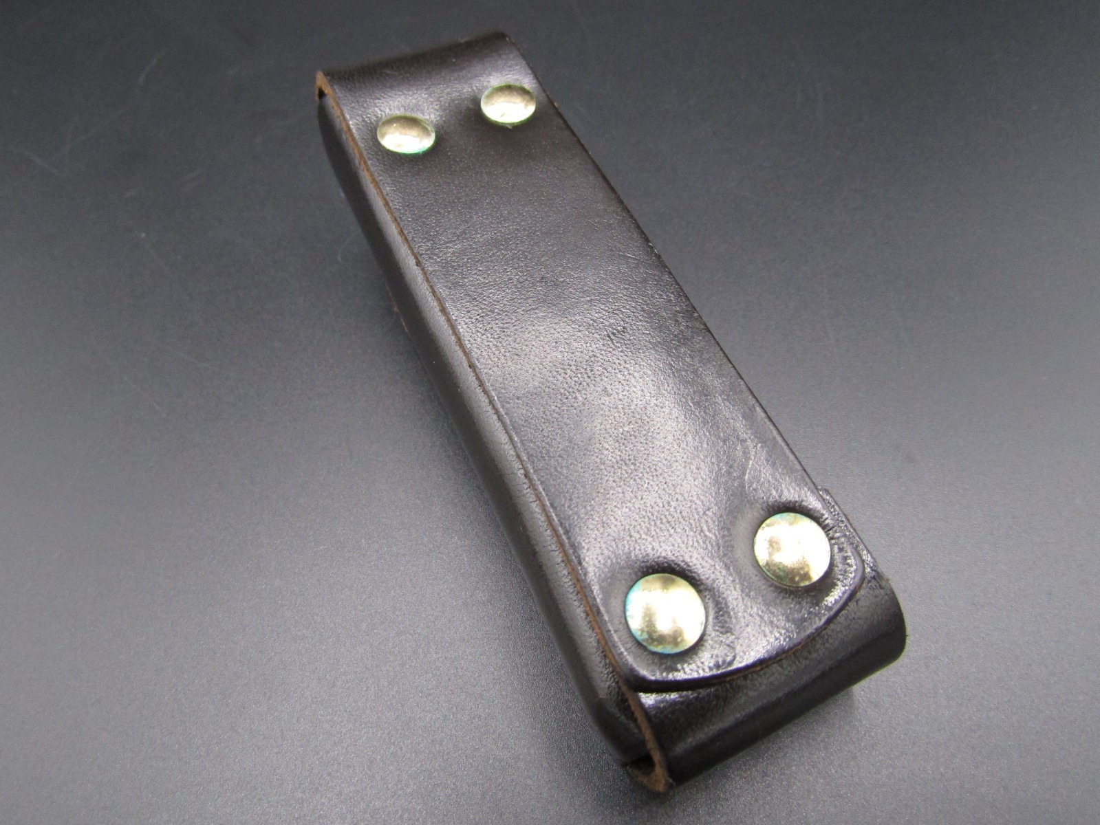 Vintage New Old Stock NOS Genuine Leatherman Multi-Tool Black Pouch Sheath 4 1/4