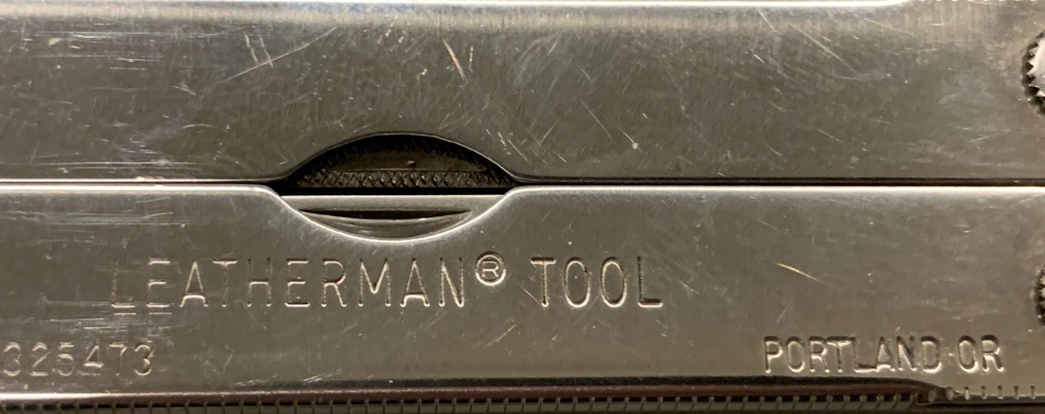 Vintage Original and Micra Leatherman Multi-Tool Set of Two (2) Stainless Steel