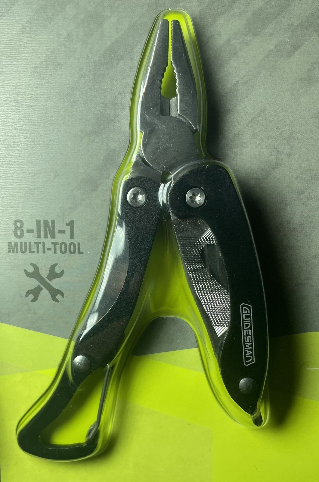 GUIDESMAN 4-PIECE MULTI-TOOL – BRAND NEW IN BOX with CARRY CASE