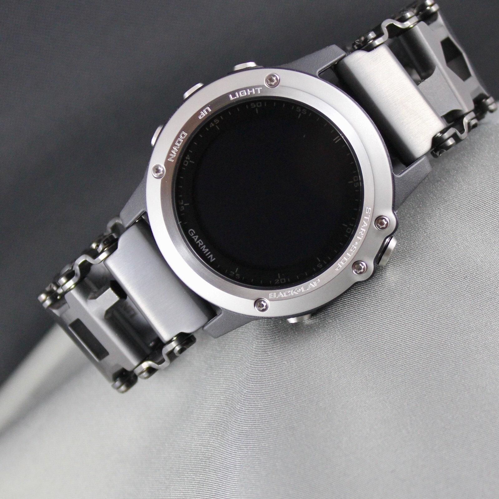 Link- watch adapter ***Compatible LEATHERMAN TREAD / TREAD LT*** Stainless steel