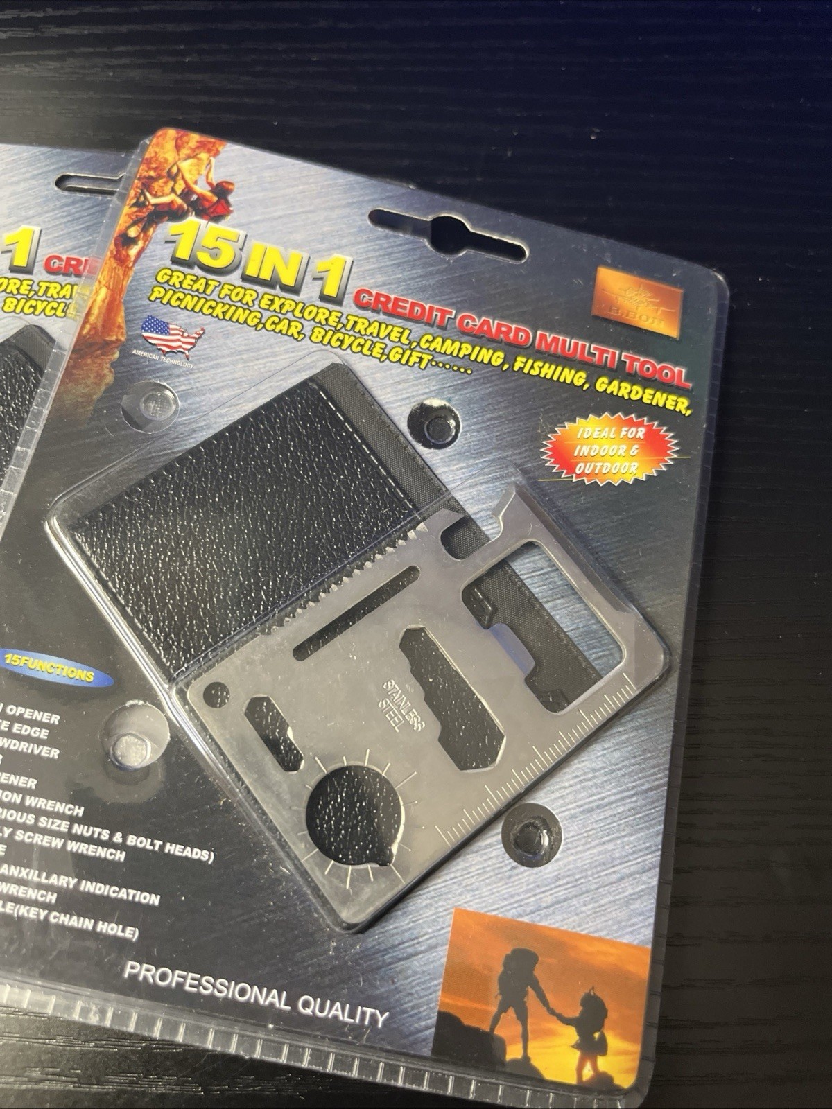 3 BENZEN TOOLS 15 in 1 CREDIT CARD MULTI TOOL POCKET SIZE (New In Package)
