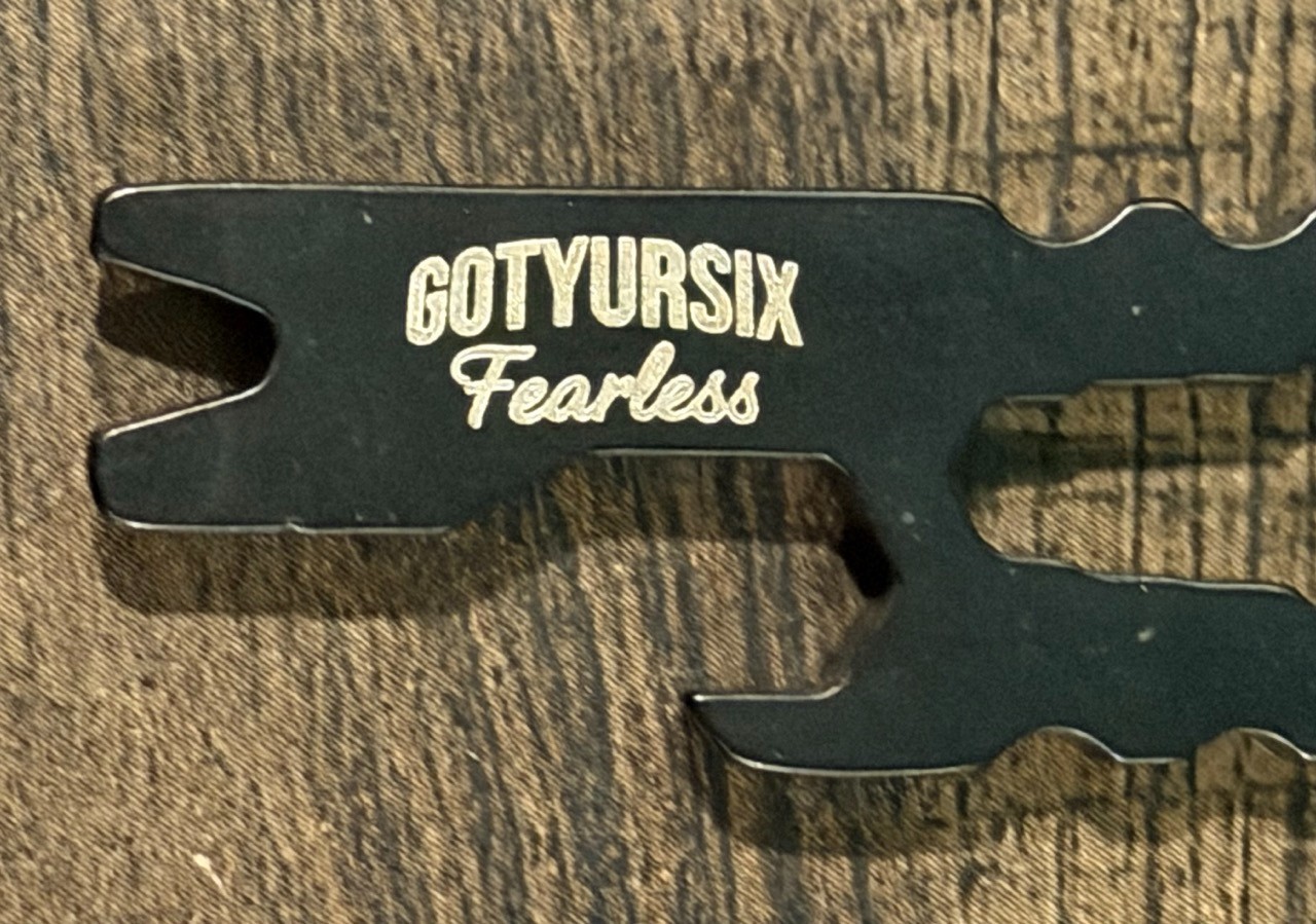 EDC-PUNISHER 6-In-1 COMPACT KEYCHAIN MULTI-TOOL