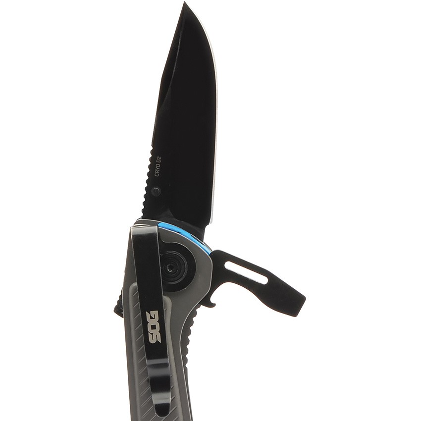 Sog Flash MT Silver & Cyan Aluminum Stainless 5.63″ Multi Tool 29550241
