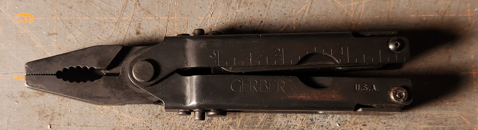 Gerber Multi-Plier Blunt Nose Multi Tool with Black Nylon Sheath Vintage