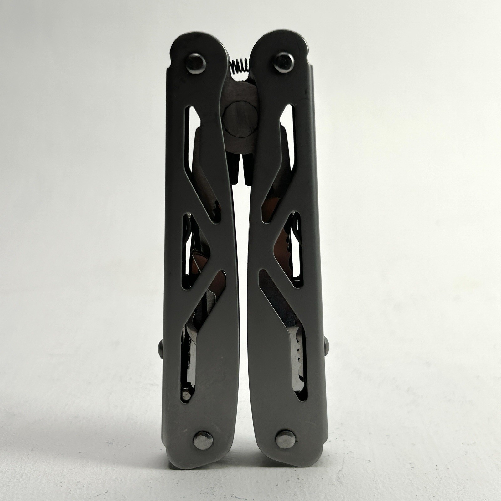 Multi-Tool, 9 Tools, Survival, Camping or Hiking Tool, Compact, Stainless Steel