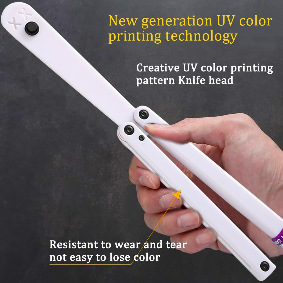 Folding Printed Patterns Plastic Tool, Integral Channel Handle, Ultra-Lightweigh