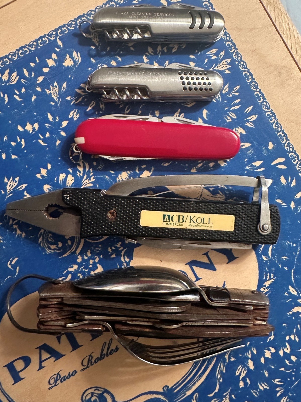 Lot of 5 Multi-tools and Knife’s