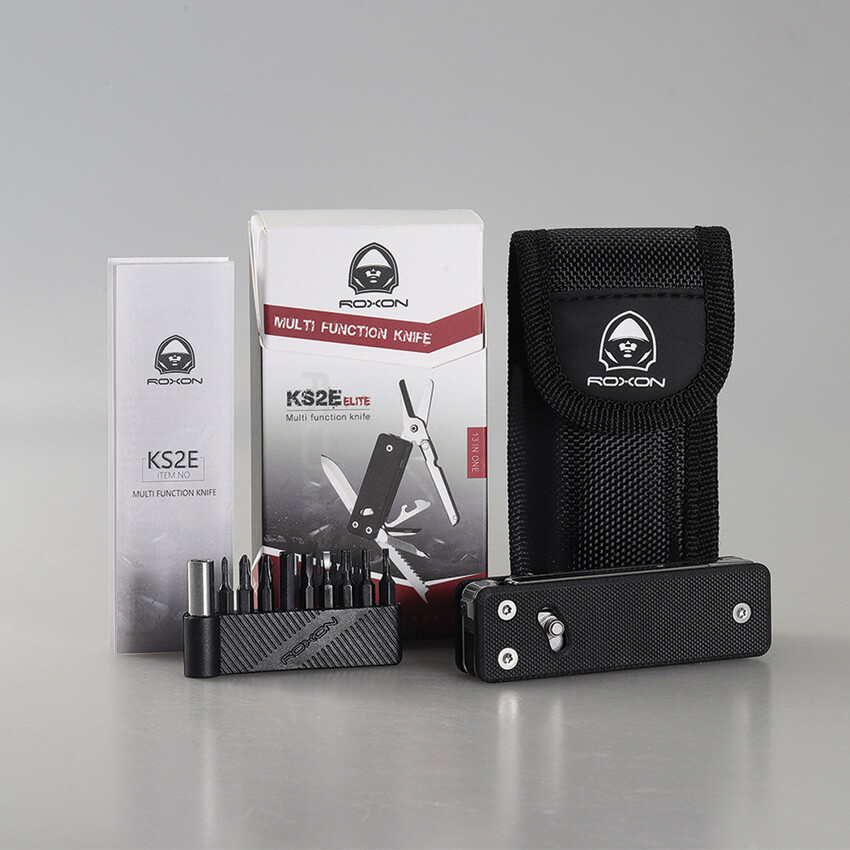 New ROXON KS2 13 in 1 Multitool Scissors KS2E