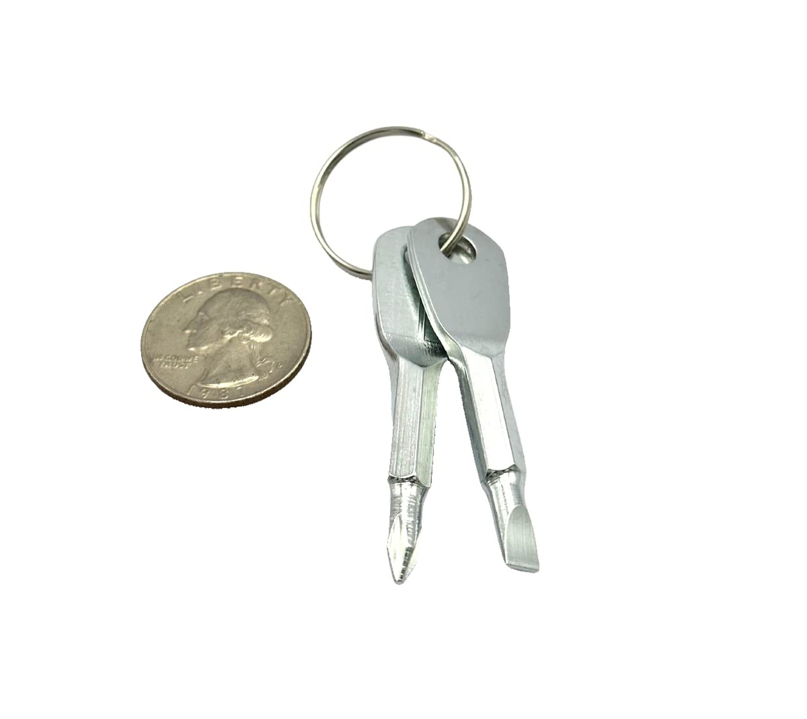 Mini Pocket Repair Hand Tool Portable Screwdriver Set Keychain Outdoor Tool K…