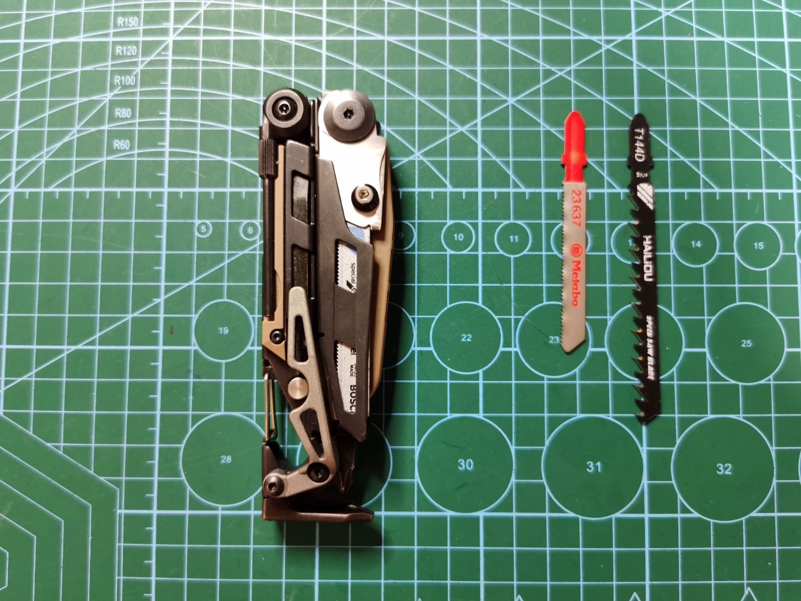 Leatherman MUT T-Shank & Tail Cap Adapter Set for Bosch T118 Saw Blades Upgrade