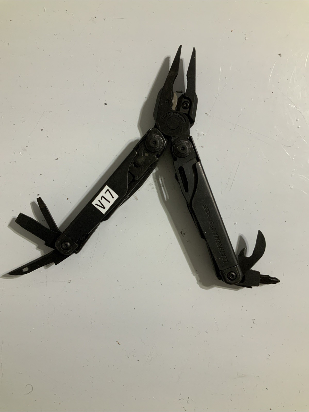 LEATHERMAN SURGE 19-In-1 Black Oxide Heavy Duty Multitool – V17