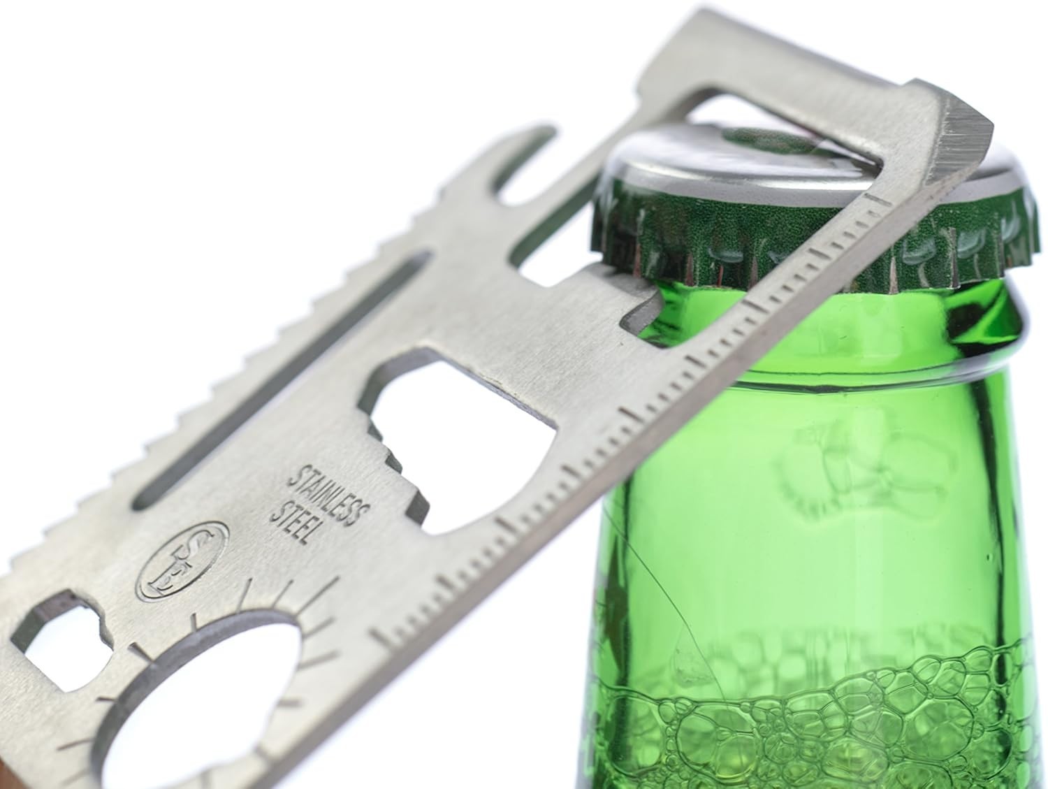 SE 11-Function Stainless Steel Survival Pocket Tool Compact Multi-Tool W Case