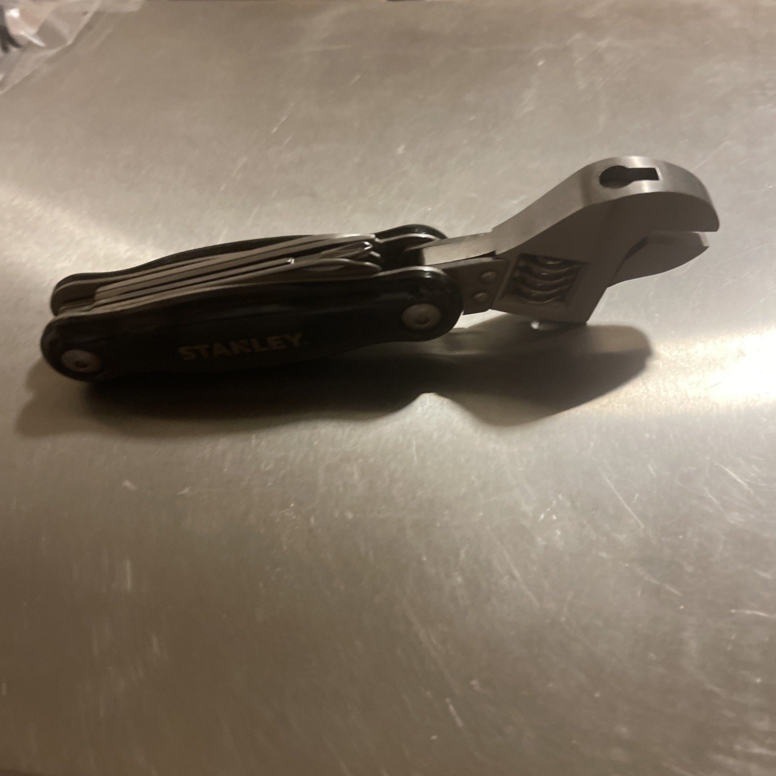 Stanley Multi Tool 7 in 1 Combination Crescent Wrench /Black