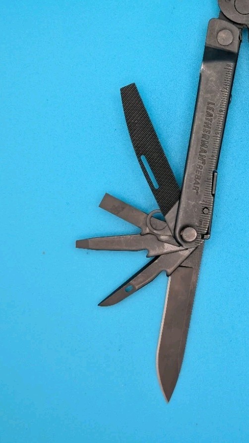 Leatherman Rebar Multi-Tool! Free Shipping! BLACK OXIDE!
