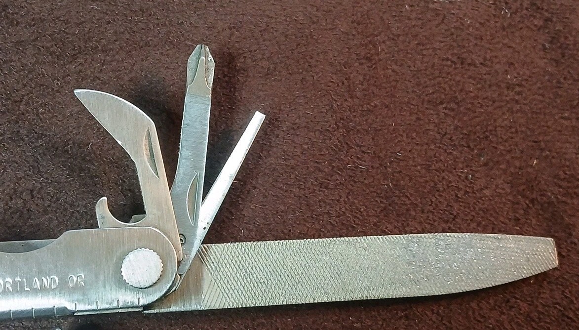Vtg Leatherman PST ll W/ Very Old Leatherman Leather Sheath, U.S.A.