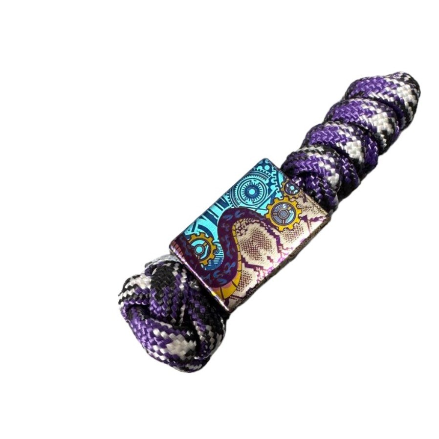 Colorful Titanium Alloy Pendant Toy EDC Rope Pendant Pendant Knife Pendant