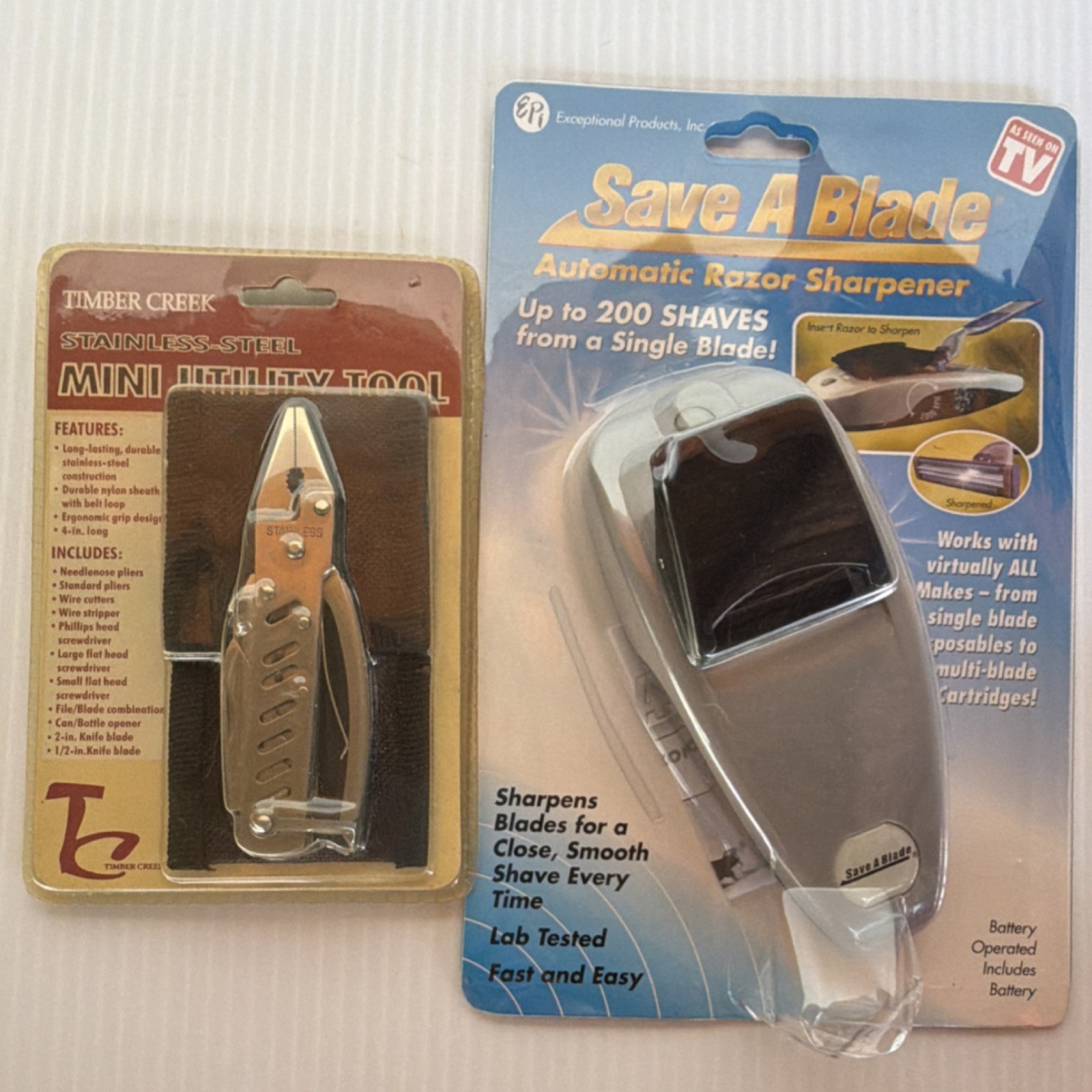 Timber Creek Mini Utility Tool Multi-Tool 11-in-1 Stainless 2in Serrated