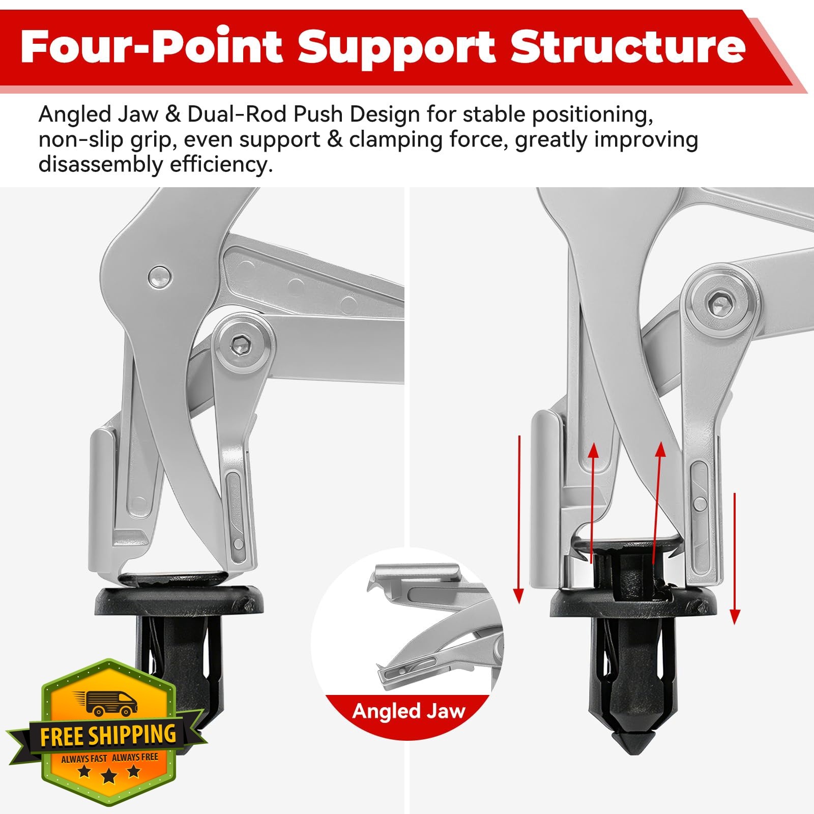 Komirom Clip Removal Tool Red