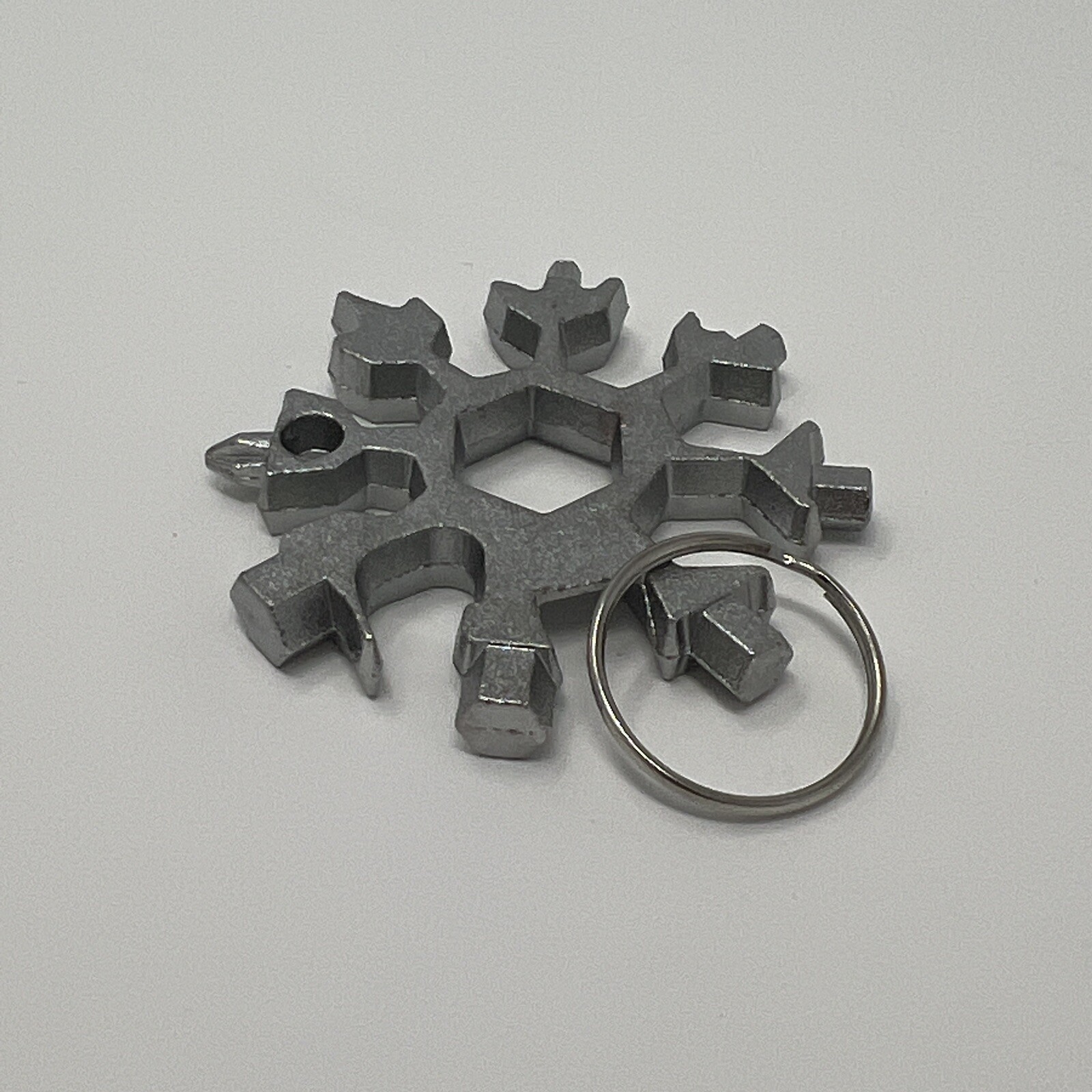 17in1 Keychain Multi Tool Crowbar Screwdriver Hex Wrench Survival EDC Gift