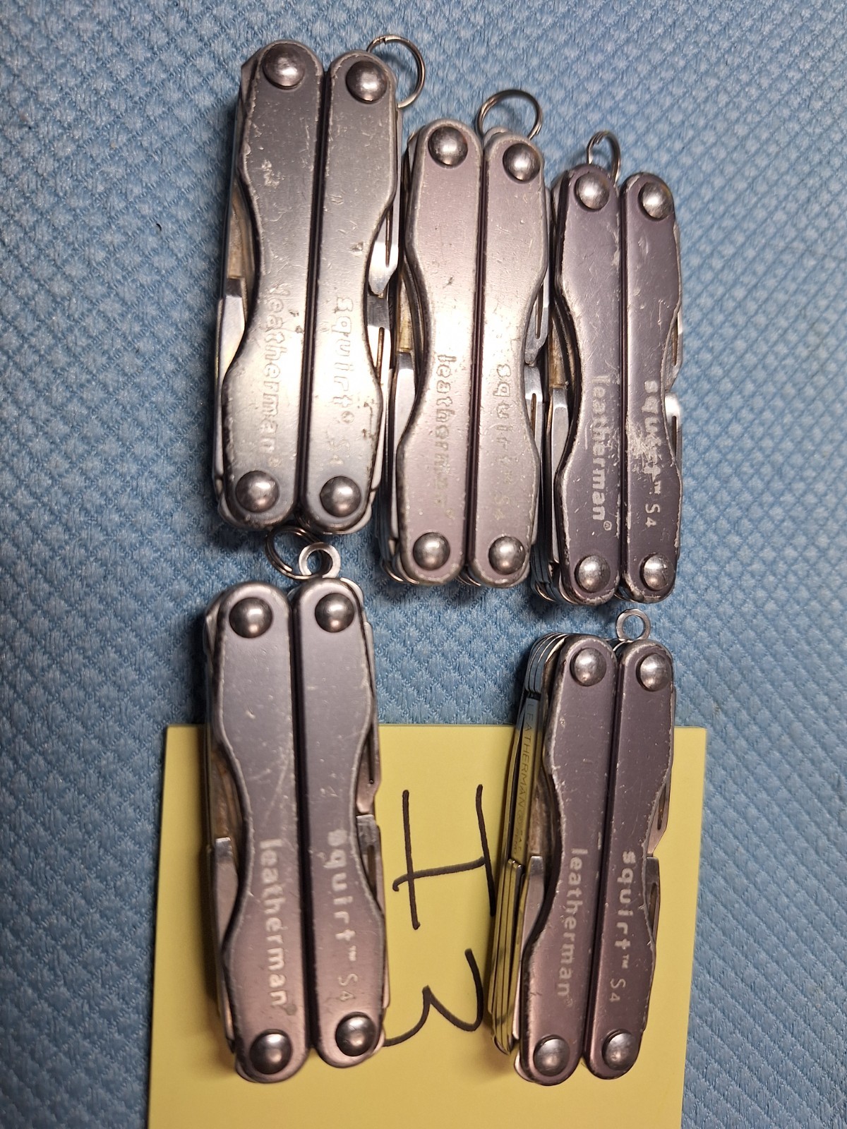 QTY 5 LEATHERMAN S4 SQUIRT Grey Multi Tools COLLECTORS GREAT GIFTS Loc I3