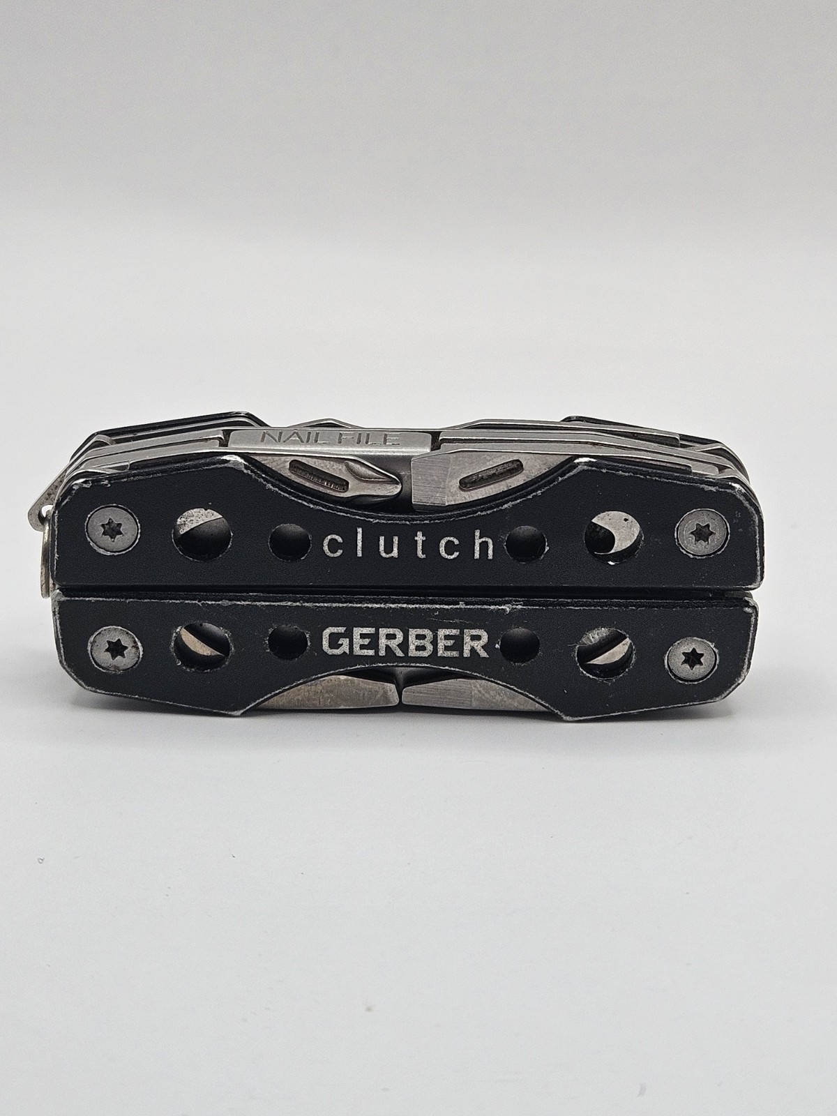 GERBER CLUTCH FOLDING MULTI TOOL PLIER KNIFE MULTI BLADE KNIVES TOOLS