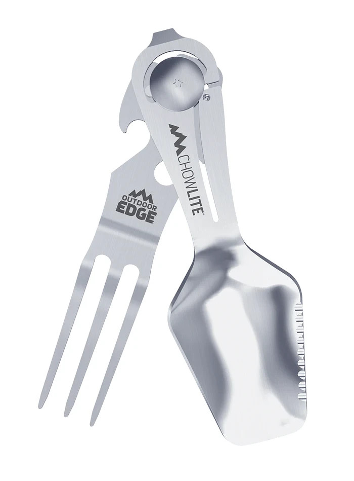 Outdoor Edge ChowPal & ChowLite Multitool Fork Spoon Can Opener #CPL-10C-CWL-20C