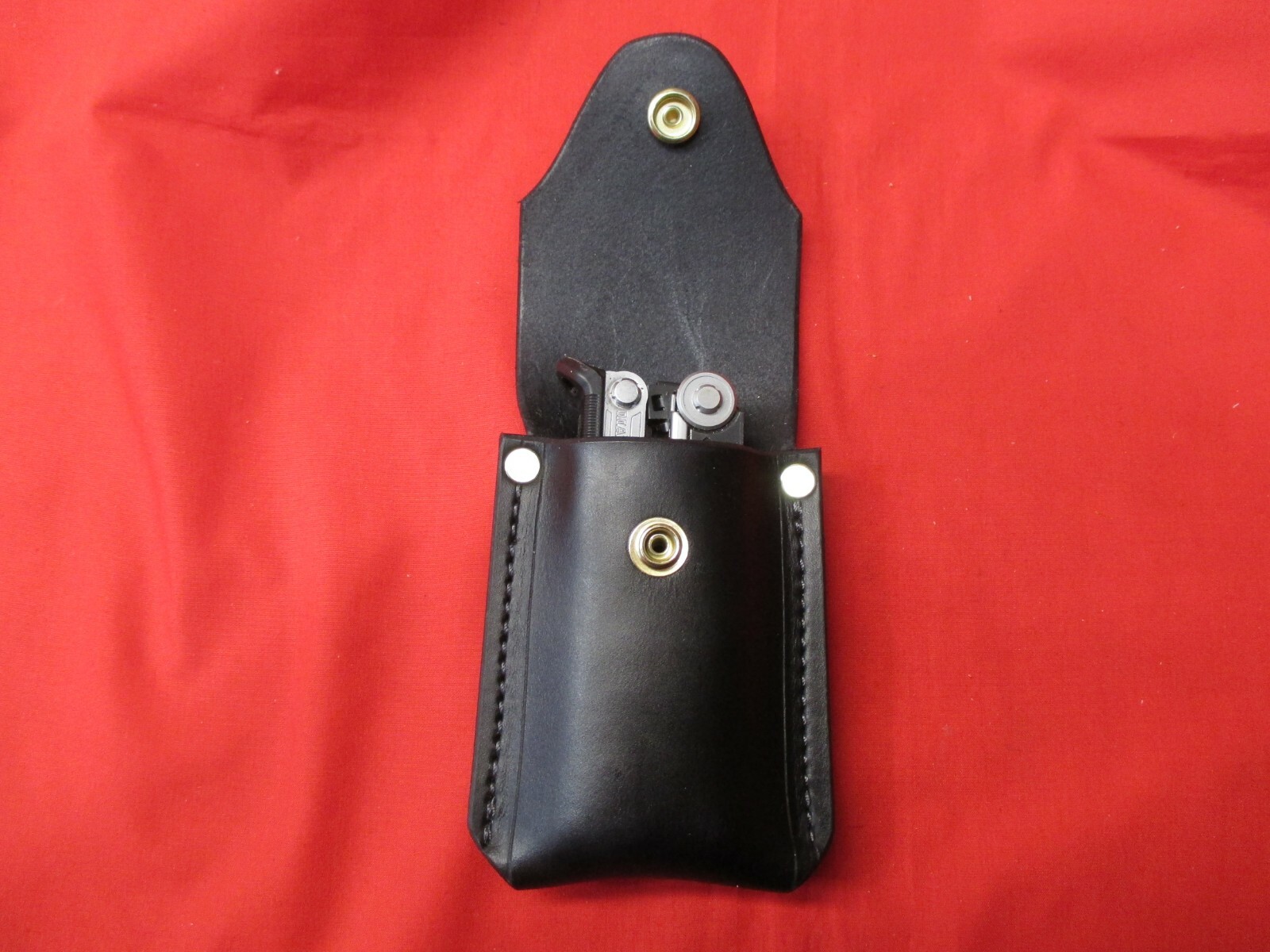 Leather Sheath for Gerber Center Drive or Schrade Tough Multi Tool. R or L Hand