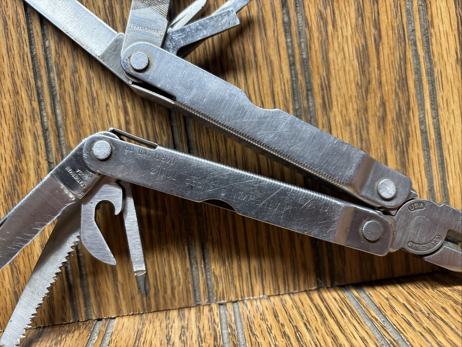 Leatherman Super Tool Multi Tool Pliers Stainless Steel – VTG