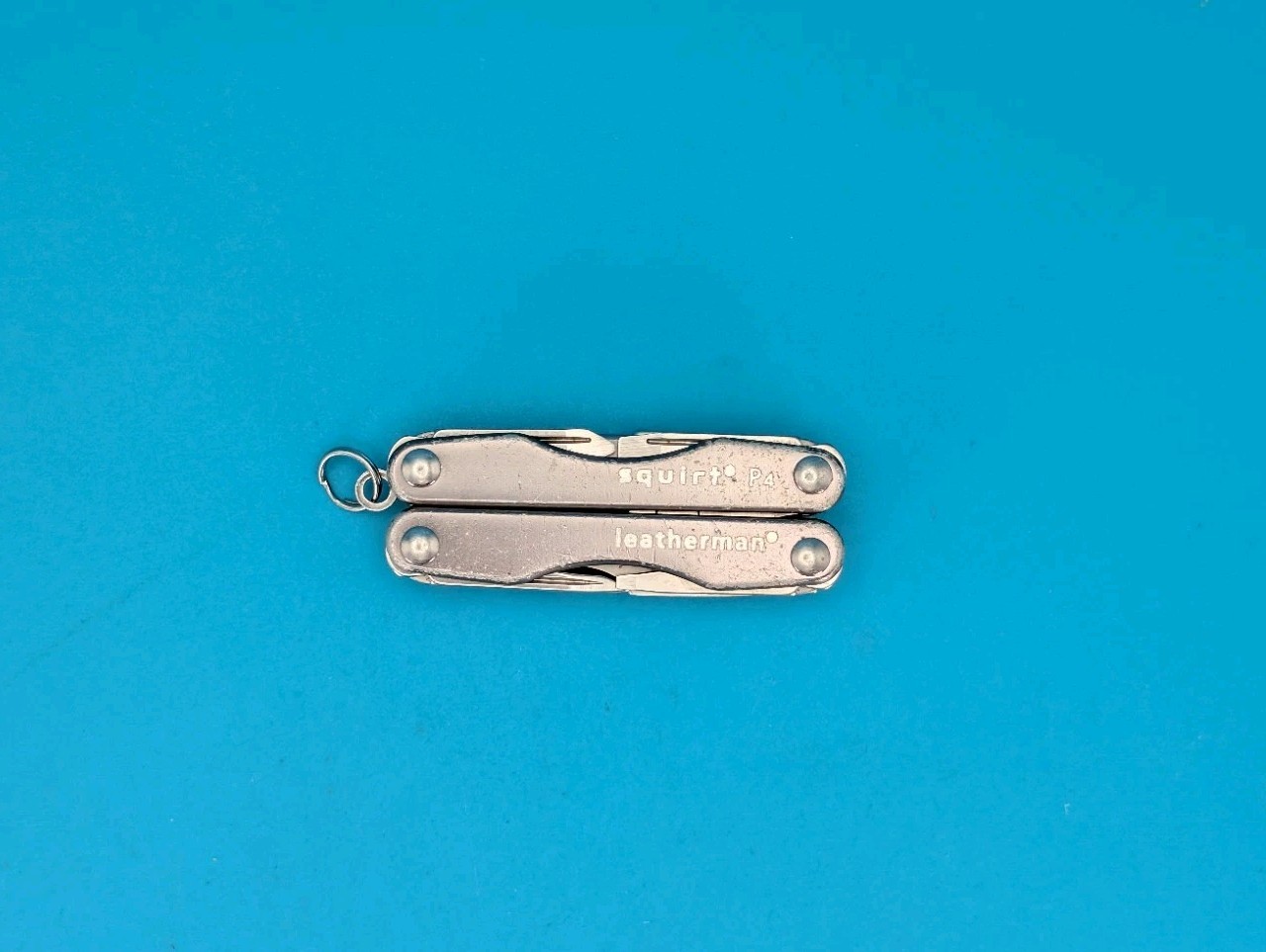 Leatherman Squirt P4 Multi-Tool, Key Ring, Retired, GRAY!