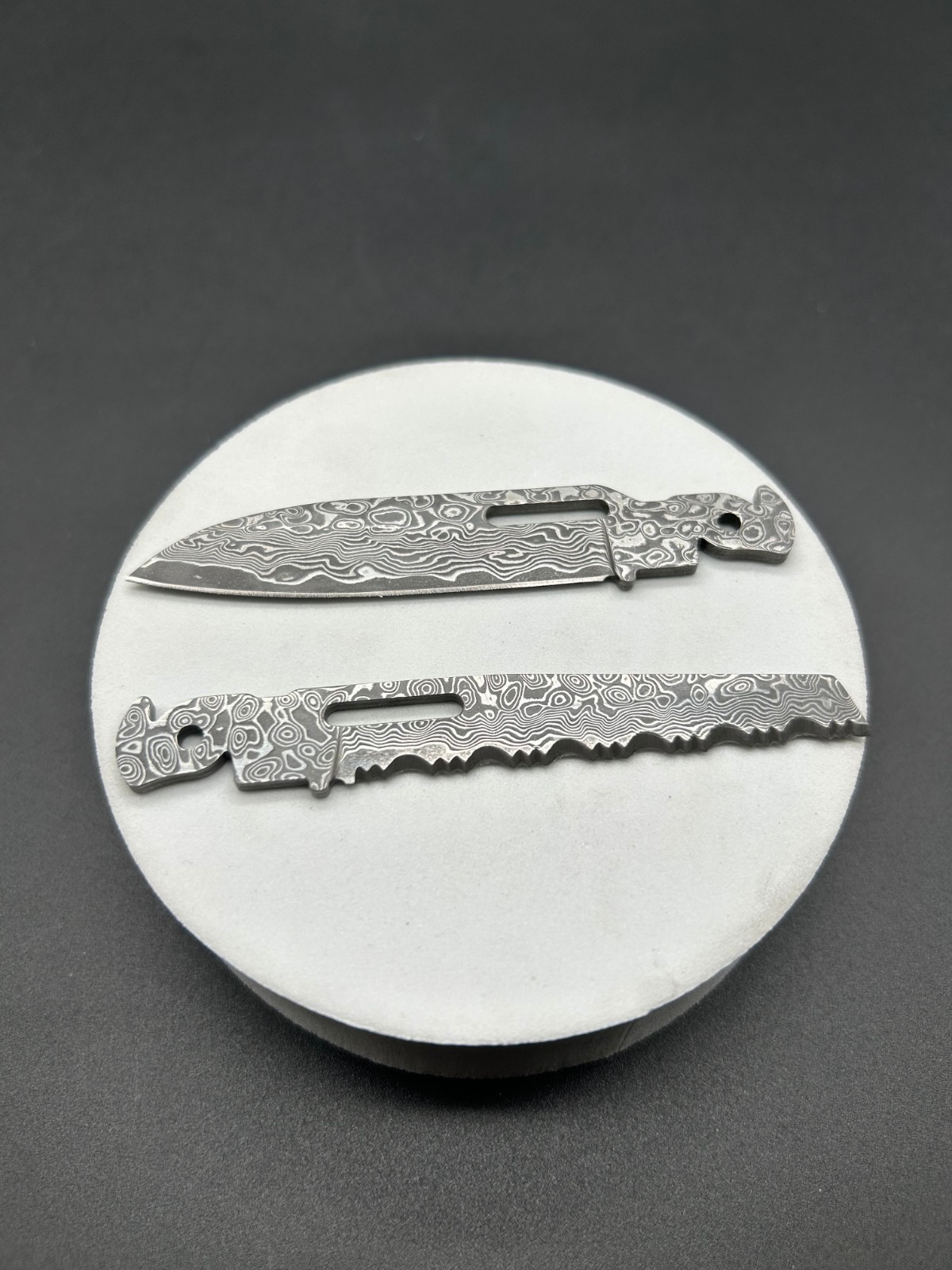 Leatherman FREE P2 P4 ARC VG10 Damascus Main Saw Blade Set HRC60+ Upgrade Kit