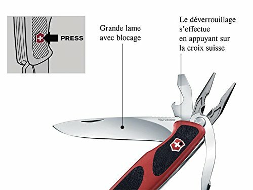 VICTORINOX Knife Ranger Grip 74 0.9723.C [Domestic Genuine Warranty]