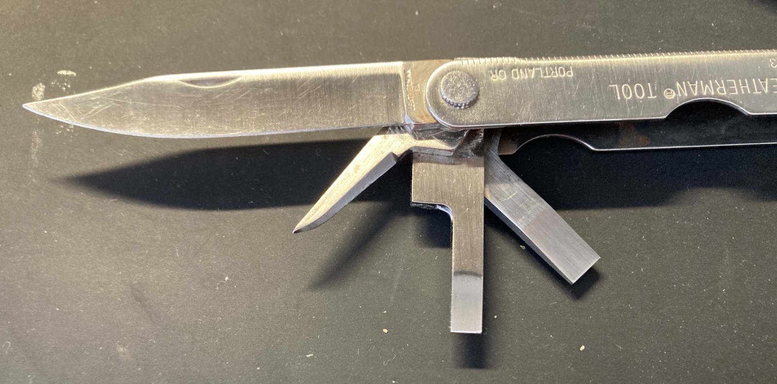 LEATHERMAN US PAT 1325473 MULTI TOOL EARLY MODEL POCKET TOOL PORTLAND OREGON