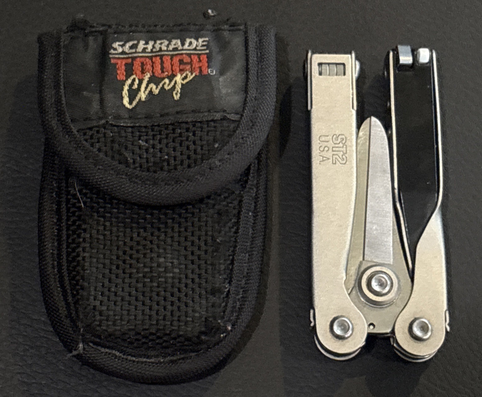 Schrade Tough Chip ST2 Folding Multi Tool Made In USA