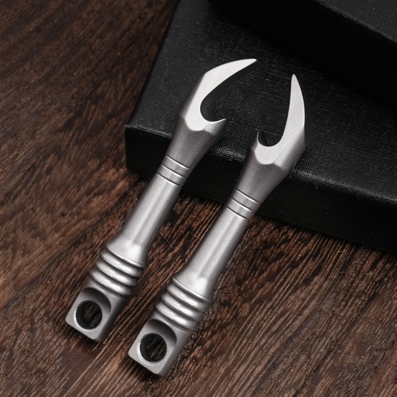 Premium Corrosion Resistant Keychain Prybar Tool With Double Functional Design