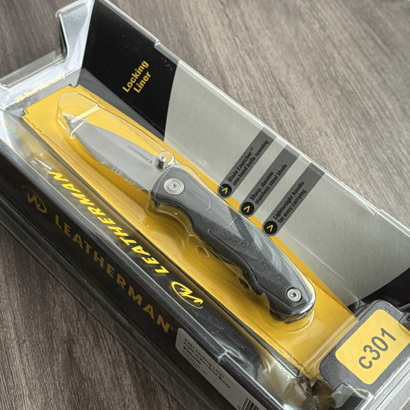 Leatherman C301. 1st Generation Design Of Packaging from 2005