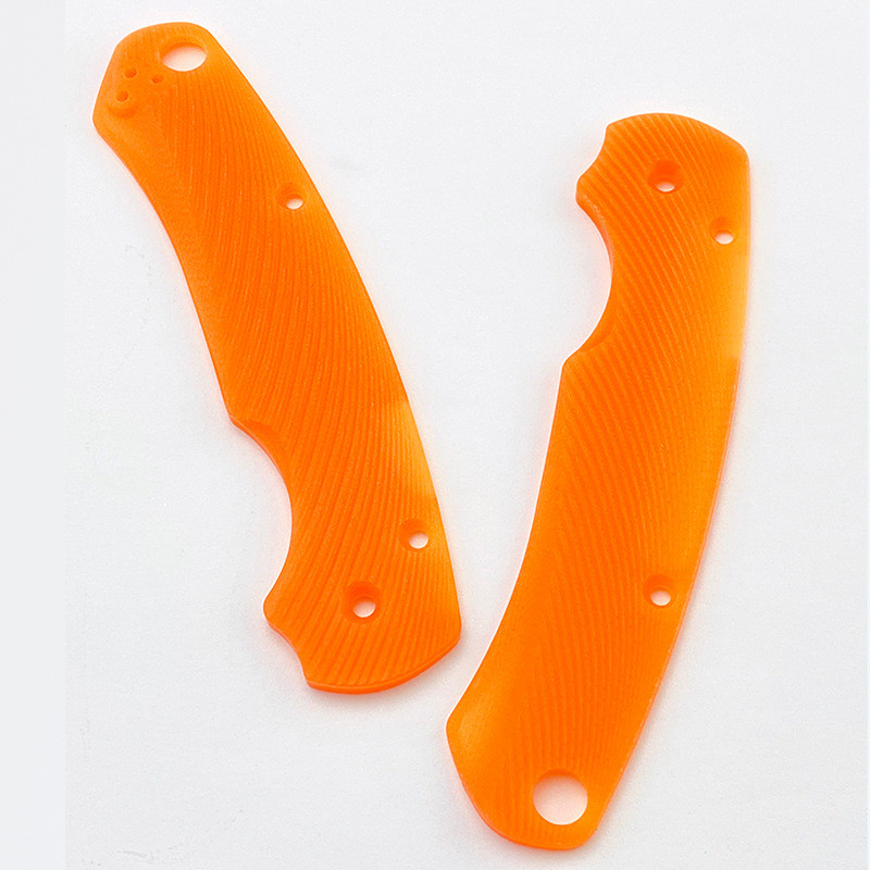 1 Pair G10 Material Knife Handle Scales for Spyderco C81 Para 2 Folding Knives