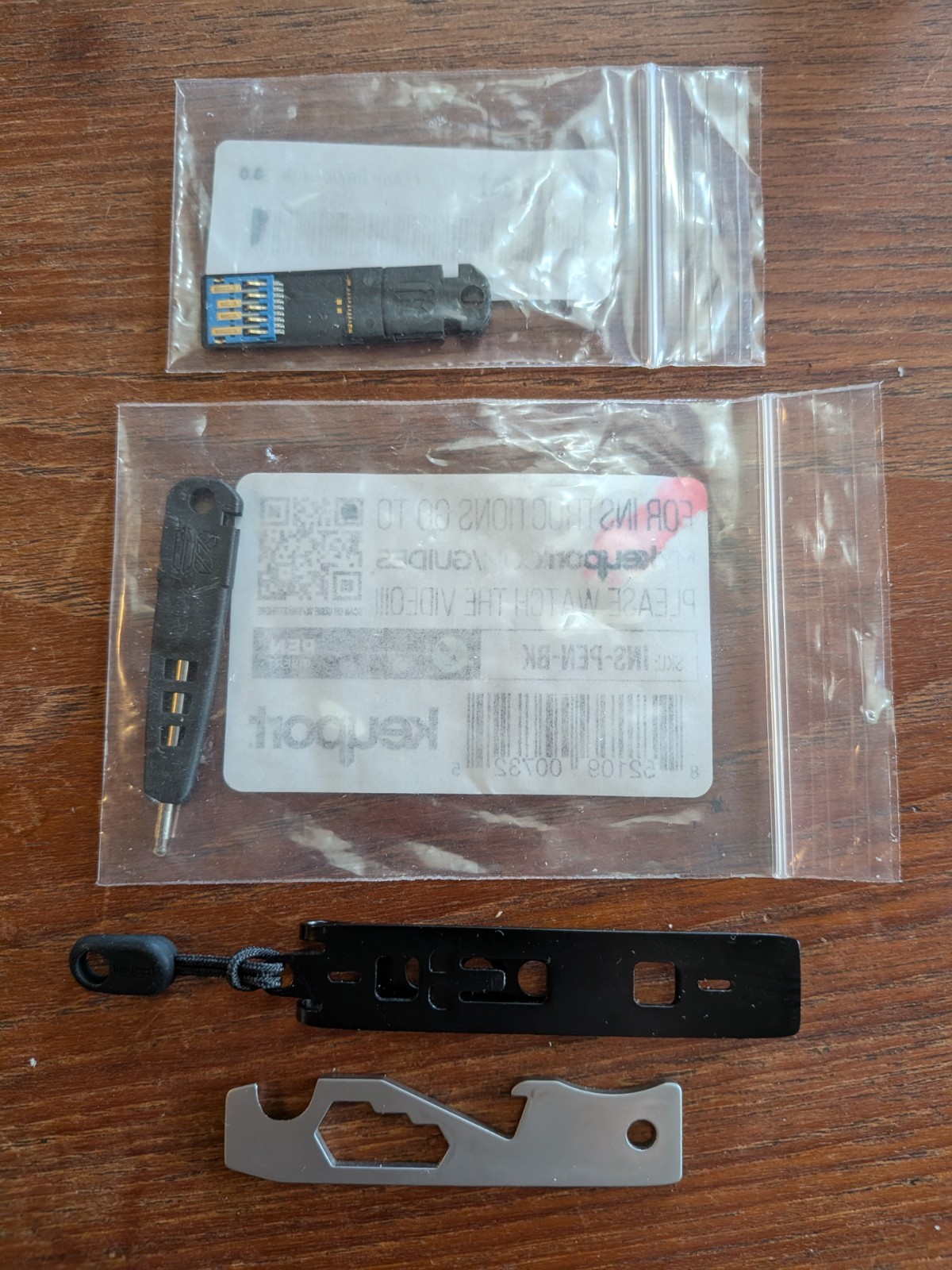 Keyport Pivot 2.0 Modules 64GB Flash Drive + Multitool + Pocket Clip + Pen NEW
