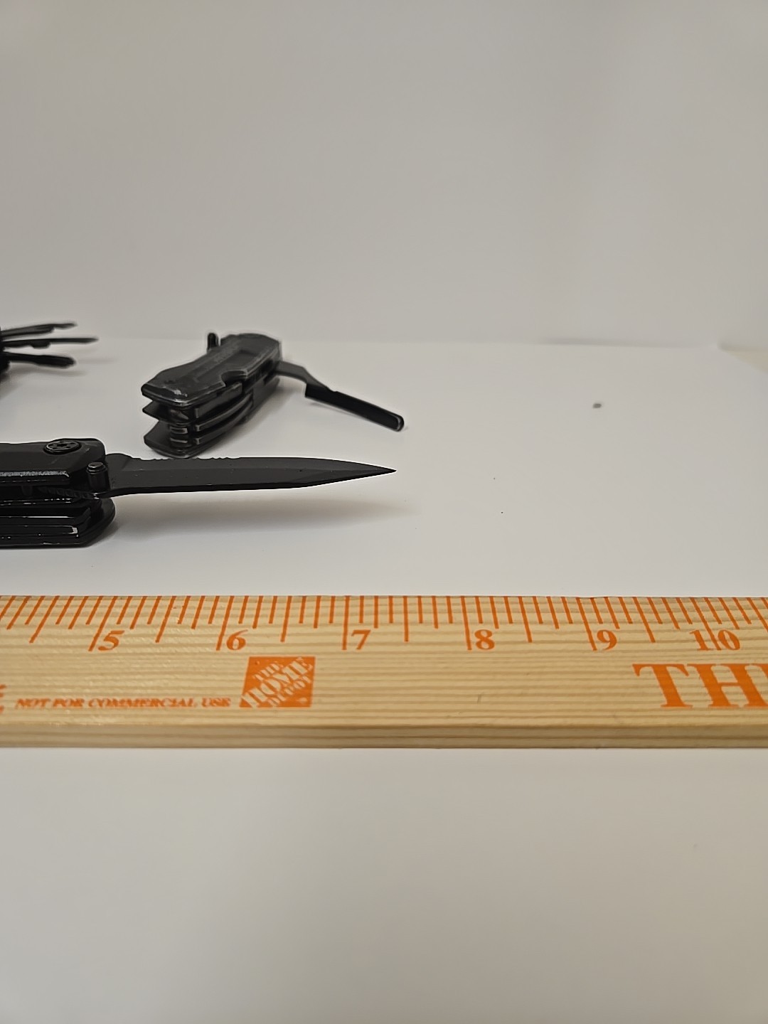 Lot Of 3 RoverTac Multitool Knife BLACK Camping Survival Knife & Pliers